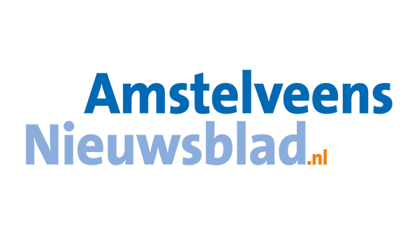 Logo krant Amstelveen - Amstelveens Nieuwsblad op een transparante achtergrond - 600 * 337 pixels 
